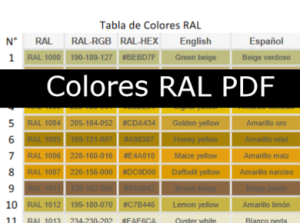 Descargar Carta De Colores Ral Pdf Micolorperfecto Ral