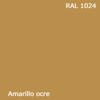 RAL 1024 amarillo ocre color