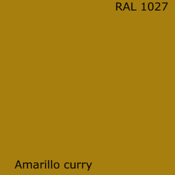 RAL 1027 pintura spray color amarillo curry