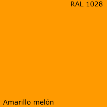 RAL 1028 spray pintura amarillo melón