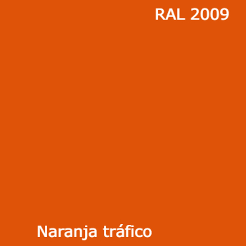 RAL 2009 spray pintura naranja tráfico