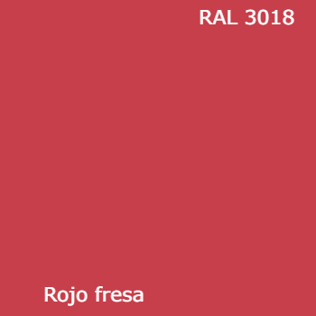 RAL 3018 spray pintura color rojo fresa