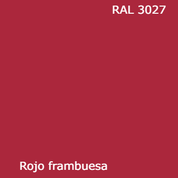 RAL 3027 spray pintura color pantone rojo frambuesa