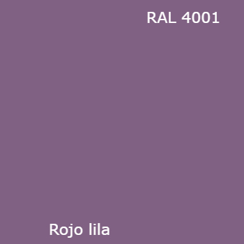 RAL 4001 spray pintura color rojo lila
