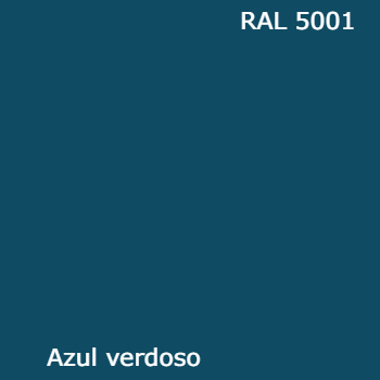 RAL 5001 spray pintura color azul verdoso pantone