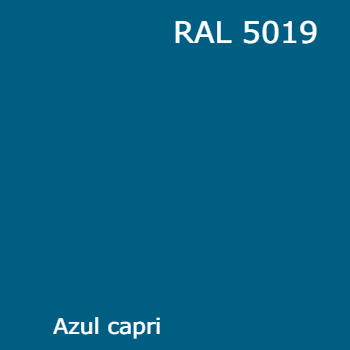RAL 5019 spray pintura color azul capri pantone