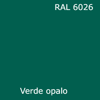 Ral 6026 color verde opalo