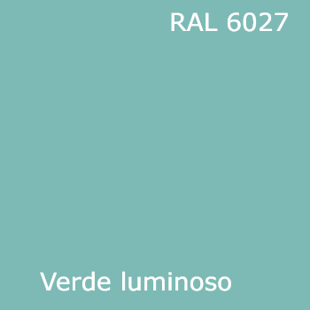 RAL 6027 spray pintura de color verde luminoso