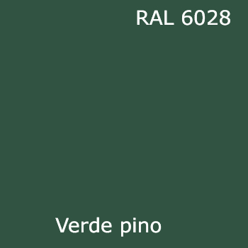 RAL 6028 color verde pino spray y pintura