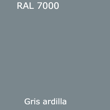 RAL 7000 spray pintura color gris ardilla