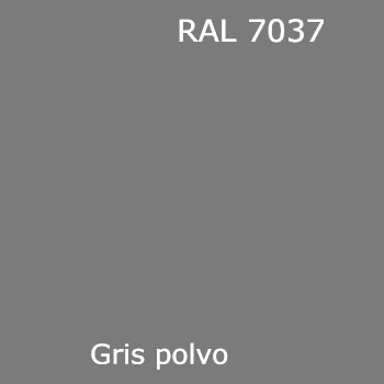RAL 7037 spray y pintura de color gris polvo