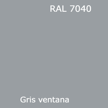 RAL 7040 spray y pintura de color gris ventana