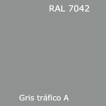 RAL 7042 spray y pintura de color gris tráfico A