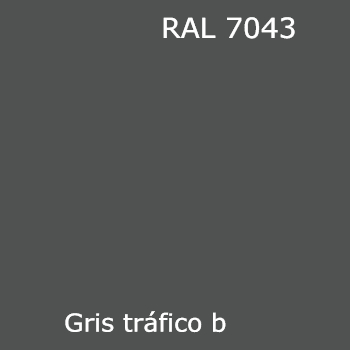RAL 7043 spray y pintura de color gris trafico b
