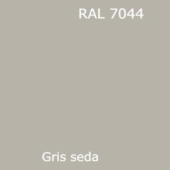 RAL 7044 spray y pintura de color gris seda