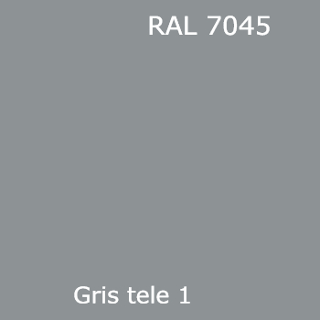 RAL 7045 spray y pintura de color gris tele