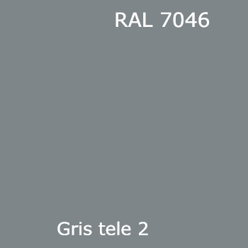 RAL 7046 spray y pintura color gris tele