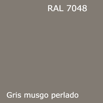 RAL 7048 spray y pintura de color gris musgo