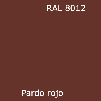 RAL 8012 spray y pintura de color pardo rojo