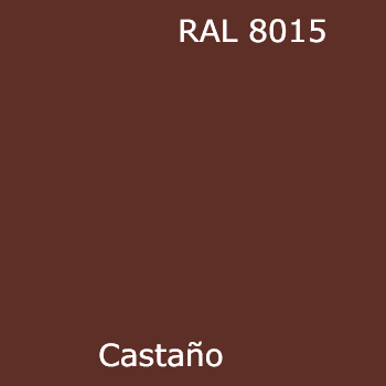 RAL 8015 spray y pintura de color castaño