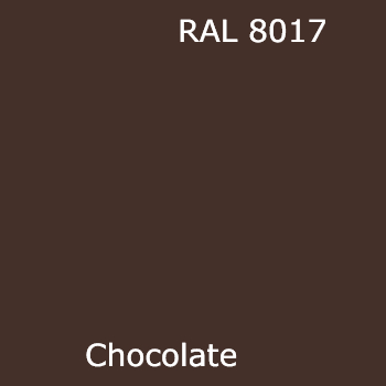 RAL 8017 spray y pintura de color chocolate