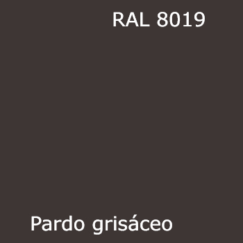 RAL 8019 spray y pintura color pardo grisaceo