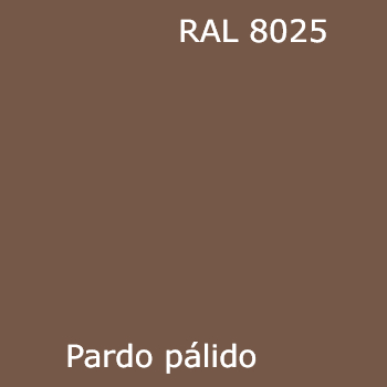 RAL 8025 spray y pintura color pardo palido