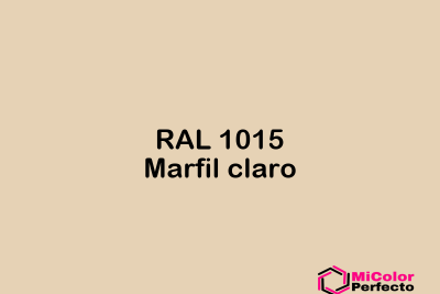 RAL 1015 Marfil claro