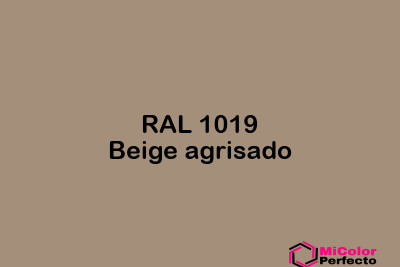 RAL 1019 Beige agrisado