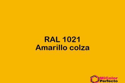 RAL 1021 Amarillo colza