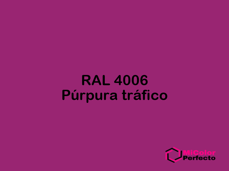 RAL 4006 Purpura trafico