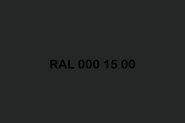 RAL 000 15 00 ral design