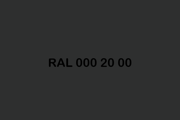 RAL 000 20 00 ral design