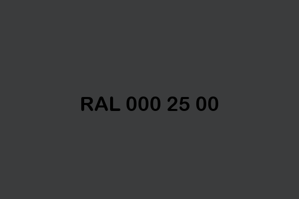 RAL 000 25 00 ral design