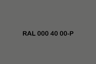 RAL 000 40 00 P ral plastics p2