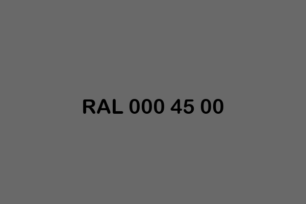 RAL 000 45 00 ral design