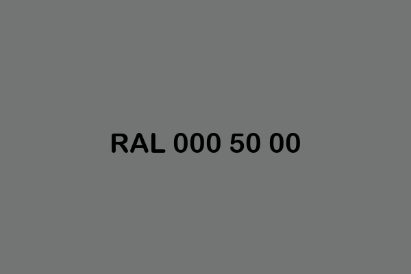 RAL 000 50 00 ral design