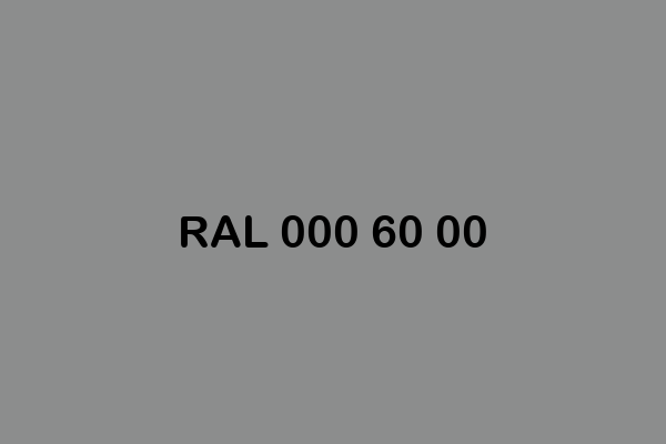 RAL 000 60 00 ral design