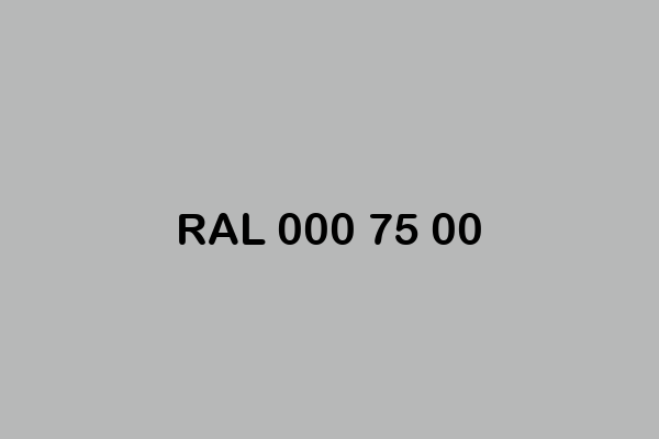 RAL 000 75 00 ral design