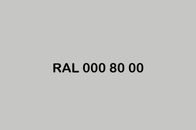 RAL 000 80 00 ral design