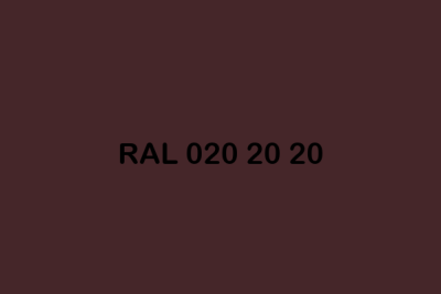 RAL 020 20 20 ral design