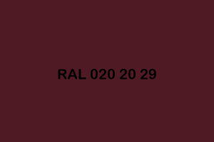 RAL 020 20 29 Burgundy - Burdeos (RAL Design) - micolorperfecto RAL