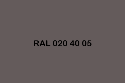 RAL 020 40 05 ral design