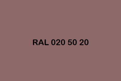 RAL 020 50 20 ral design