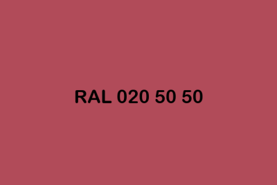 RAL 020 50 50 ral design
