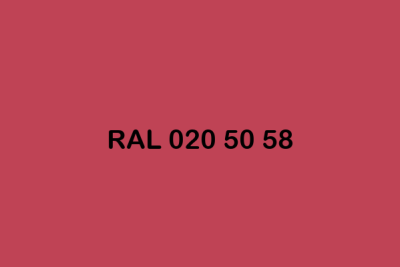 RAL 020 50 58 ral design