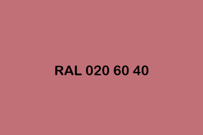 RAL 020 60 40 ral design