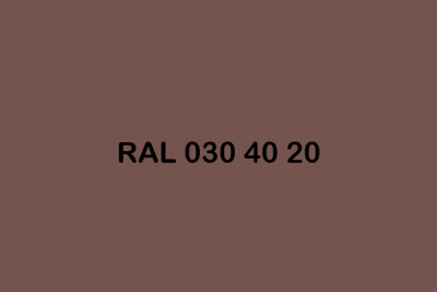 RAL 030 40 20 ral design