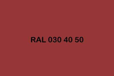 RAL 030 40 50 ral design