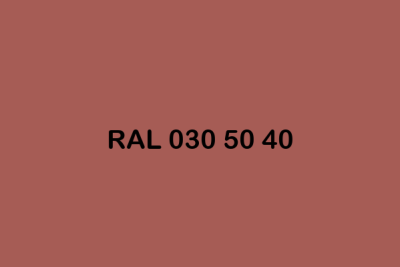 RAL 030 50 40 ral design